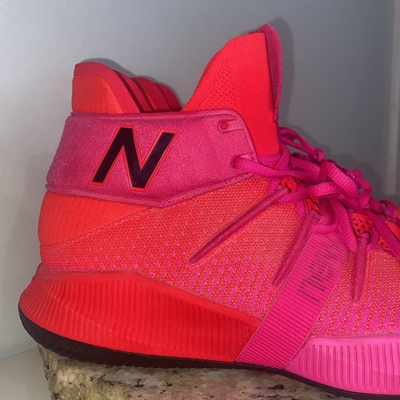New Balance OMNIS HEAT WAVE Kawhi Leonard PE Red Pink LA Clippers Sneakers-11 - Picture 4 of 16